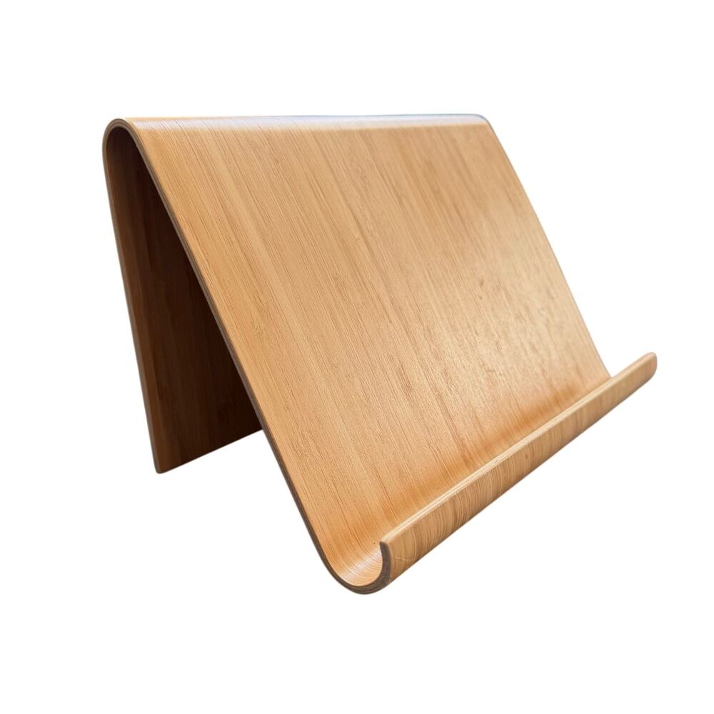 Ikea Rimforsa Bamboo Wooden Tablet Book Display Stand Desk Holder iPad Cookbook